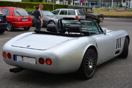 Lorenz und Rankl, Silver Falcon bei der Oldtimerrallye Odenwald