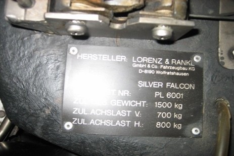 Silver Falcon Serie 1 Nummer 6001