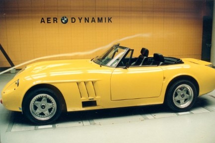 Silver Falcon von Lorenz und Rankl im BMW Aerodynamik Center